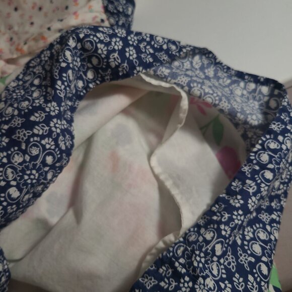 Red Camel Floral Sundress with Navy Waistband – Size 3 - Picture 9 of 9